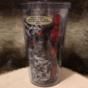 Marvel Deadpool travel cup graphic mug